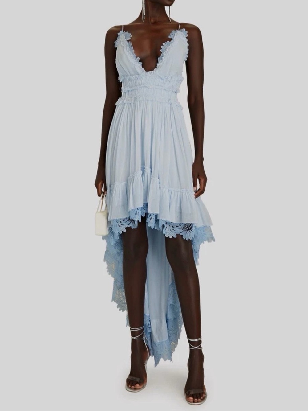 Magali Pascal NWT Pastel Blue Emiliana Dress Baby Shower